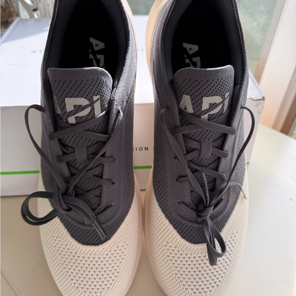 APL Techloom Dream Sneakers - Alabaster, Iron, Harbor Grey size 14M - Picture 2 of 5